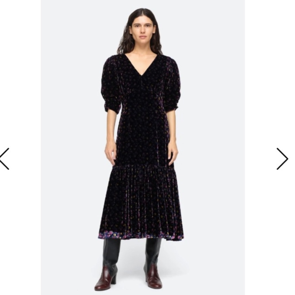 SEA Valerie Velvet dress